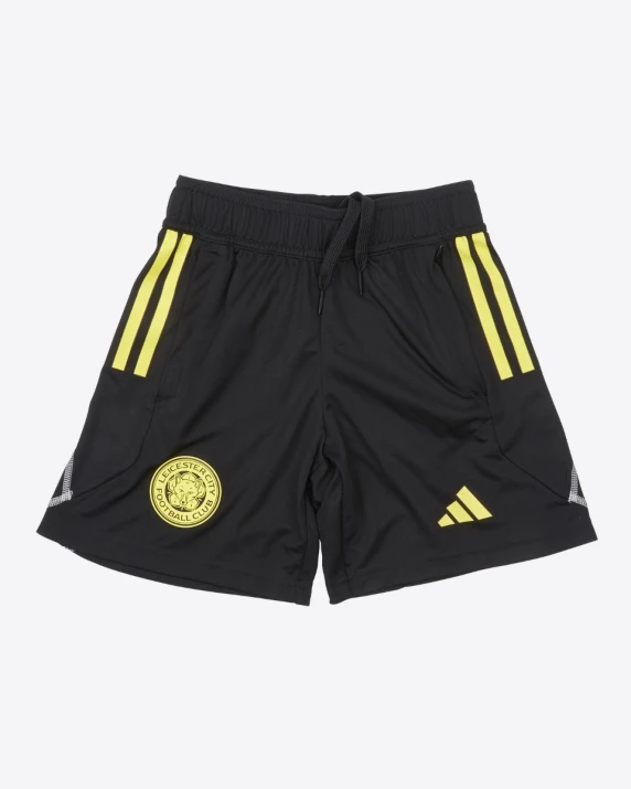 2023/24 Black/Yellow Training Shorts - Kids