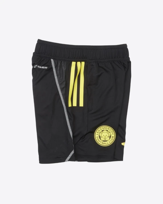 2023/24 Black/Yellow Training Shorts - Kids