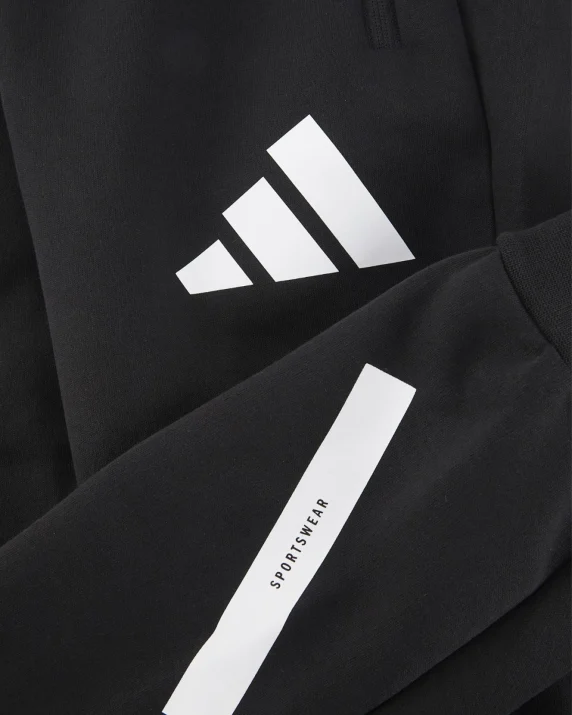 2025/26 Black ZNE Travel Pant - Kids