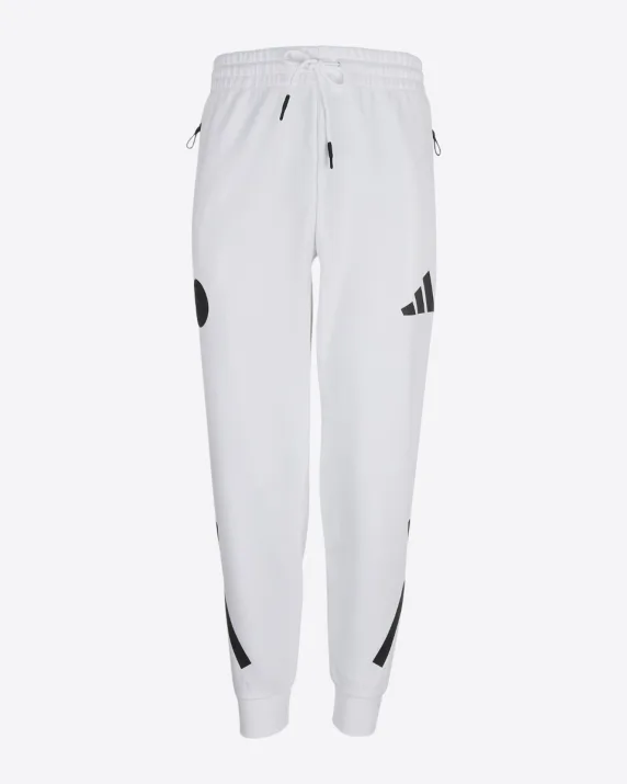 adidas Z.N.E White Tracksuit Bottoms - Adults