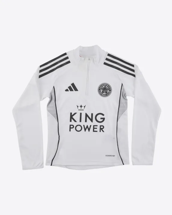 2025/26 White Training 1/4 Zip - Kids