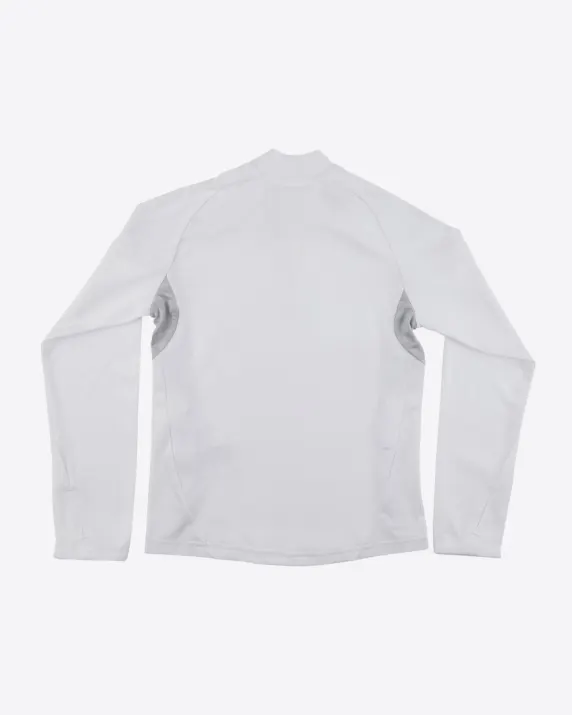 2025/26 White Training 1/4 Zip - Kids