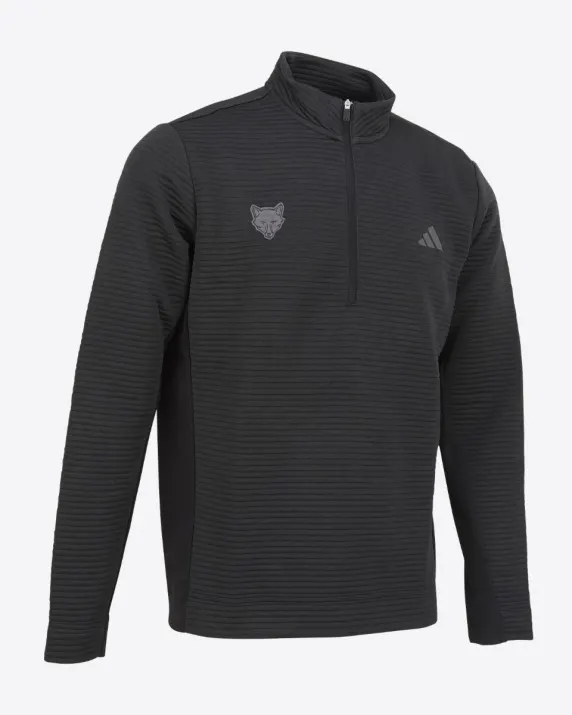 LCFC x adidas Golf Black Ultimate Winter 1/4 Zip - Mens