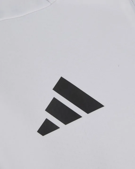 adidas Z.N.E White Full Zip Hoody - Adults