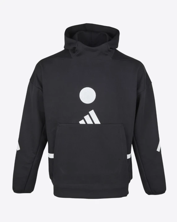 2025/26 Black ZNE Travel Hoody - Mens