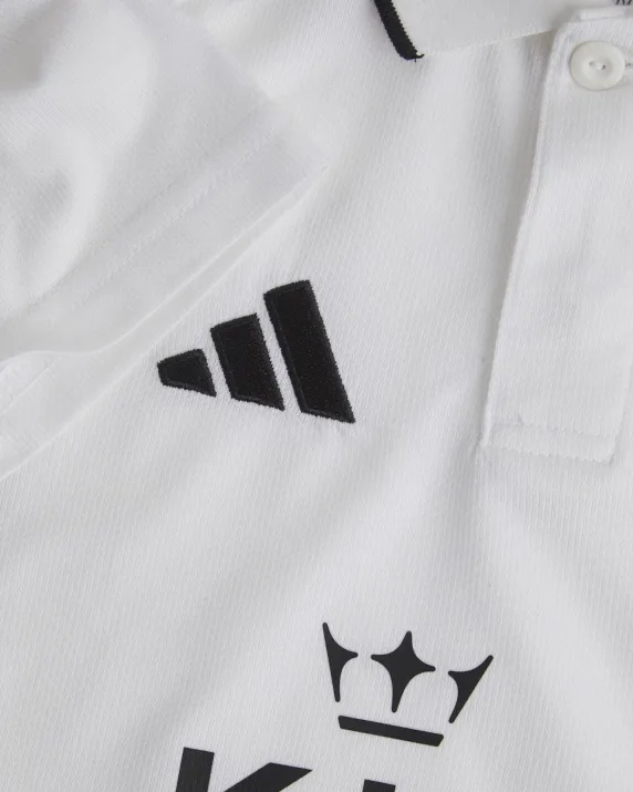 2025/26 White Travel Polo - Kids