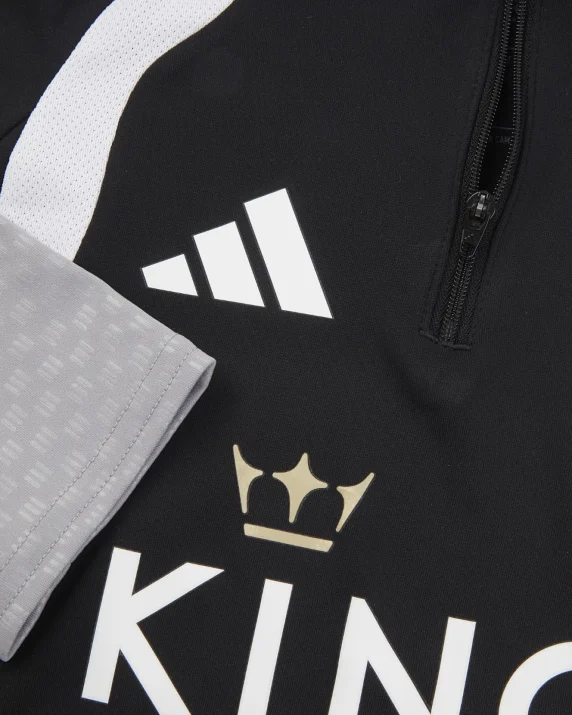 2026/27 Black Training 1/4 Zip - Kids