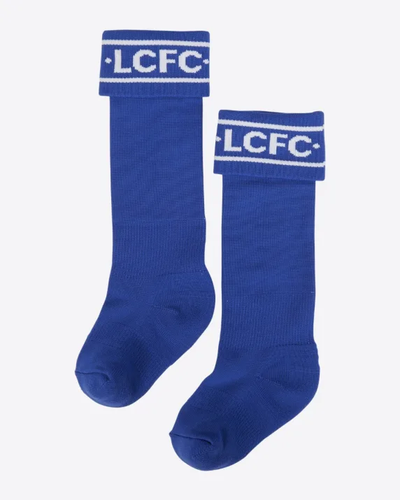 Leicester City Blue Kit Socks - Kids
