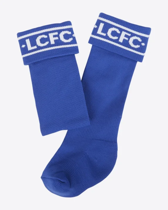 Leicester City Blue Kit Socks - Kids