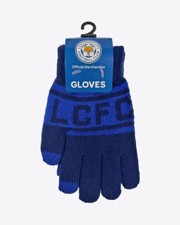 Leicester City Winter Touchscreen Gloves - Kids