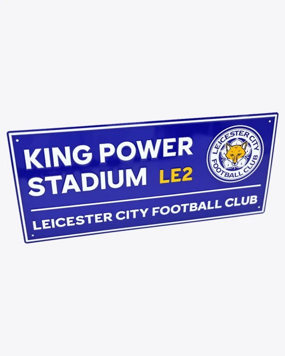 Leicester City KP Stadium Street Sign