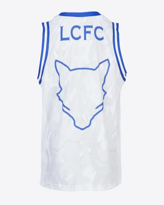 Leicester City King Power Collection - White Basketball Vest