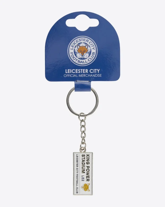 Leicester City KP Street Sign Keyring