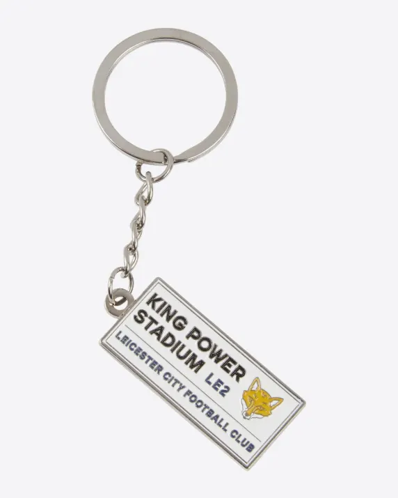 Leicester City KP Street Sign Keyring