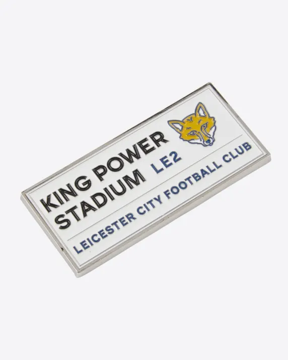 Leicester City KP Street Sign Magnet