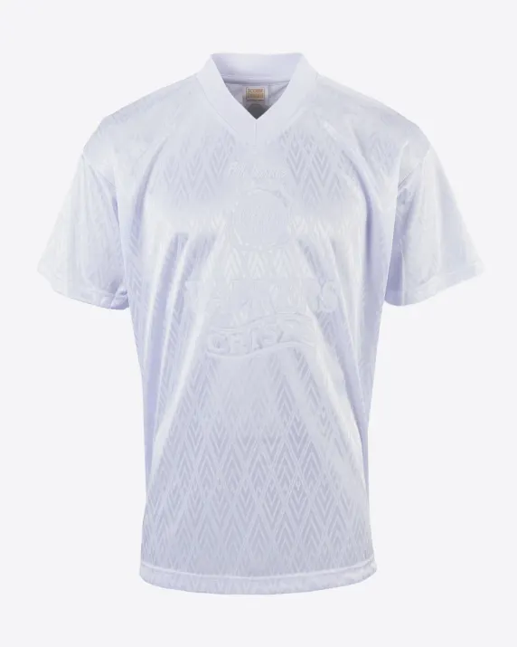 Leicester City Retro Shirt 1995 Whiteout