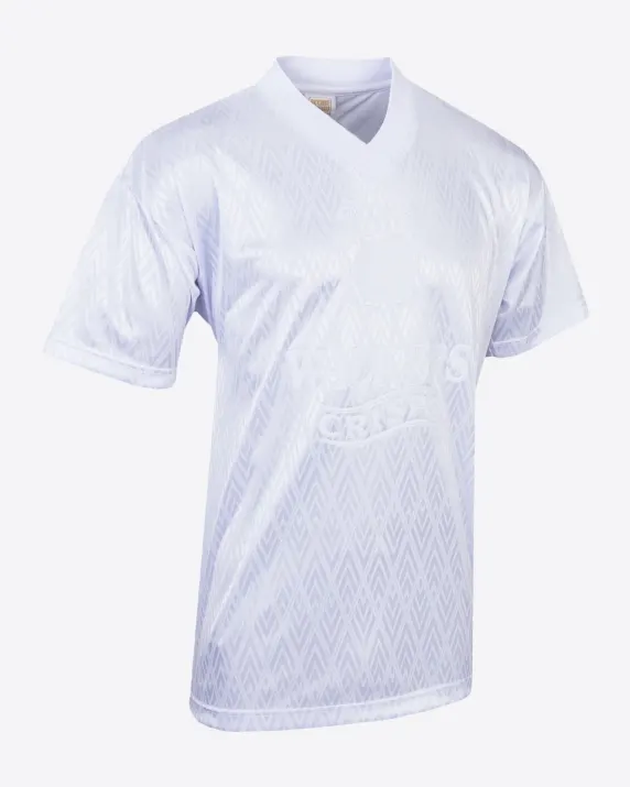 Leicester City Retro Shirt 1995 Whiteout