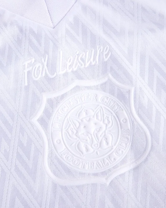 Leicester City Retro Shirt 1995 Whiteout