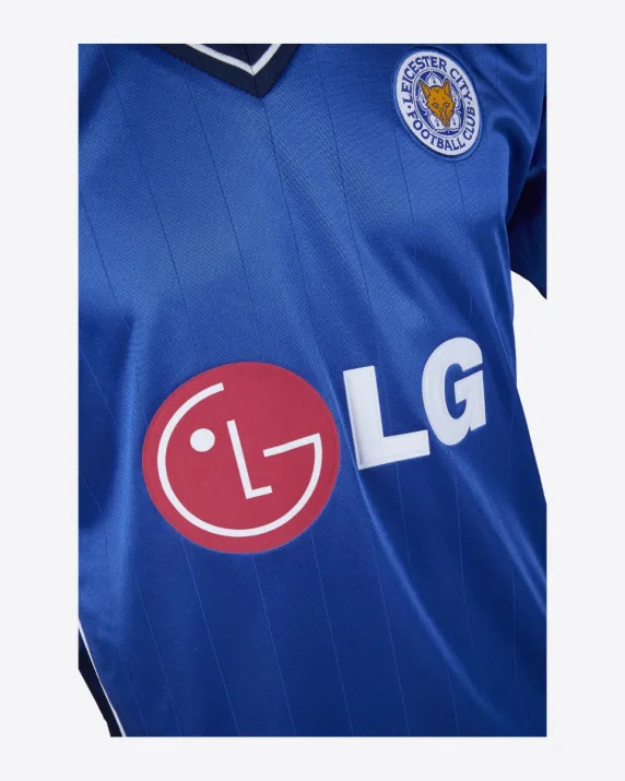 Leicester City Retro Shirt 2002 Home - Mens