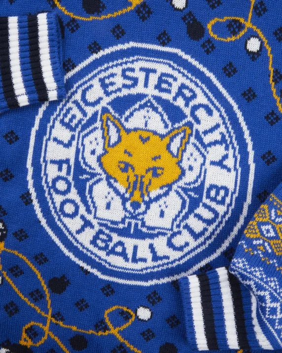 Leicester City Light Up Christmas Jumper - Kids