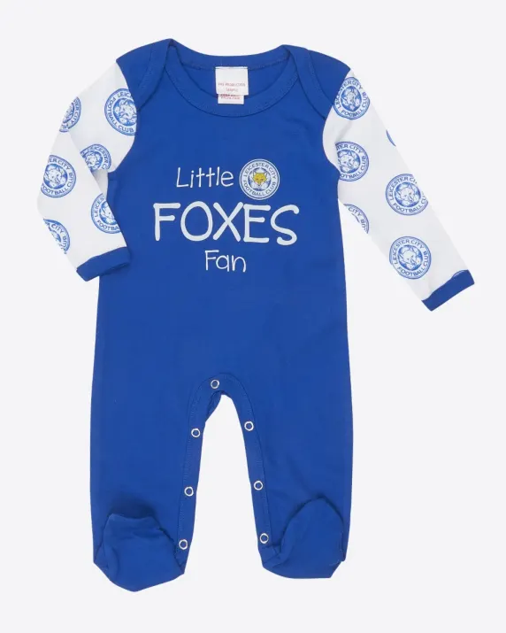 Leicester City Little Foxes Sleepsuit - Baby