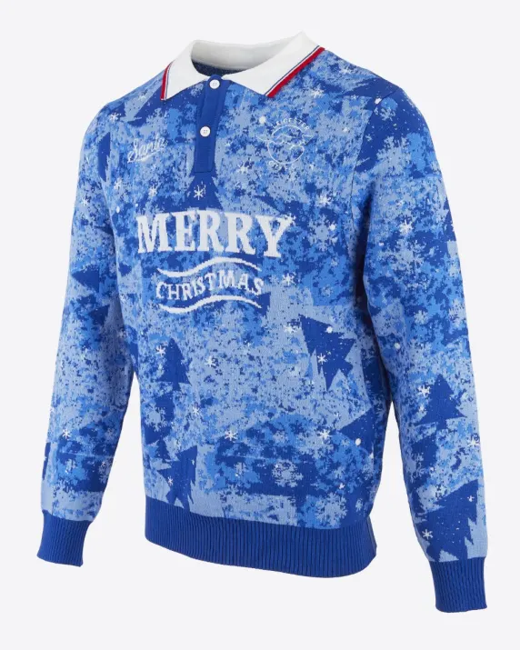 Leicester City 1990 Retro Christmas Jumper - Adults