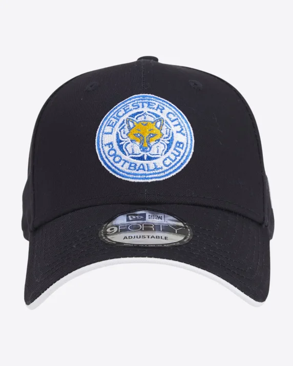 Leicester City New Era Navy 9FORTY Adjustable Cap