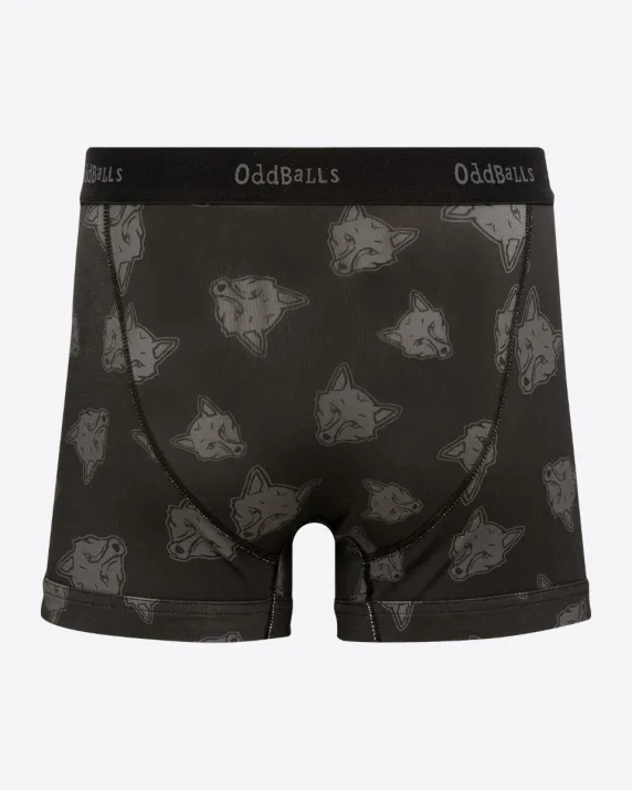 LCFC x Oddballs - Black Foxhead Boxer - Mens