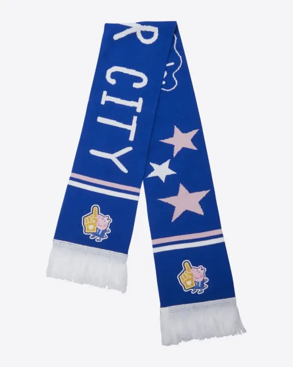 Leicester City Peppa Pig Stars Scarf - Kids