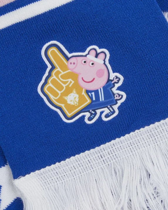 Leicester City Peppa Pig Stars Scarf - Kids