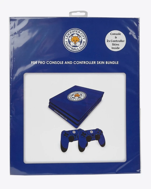 Leicester City Blue Tech Skin - PS4 Pro