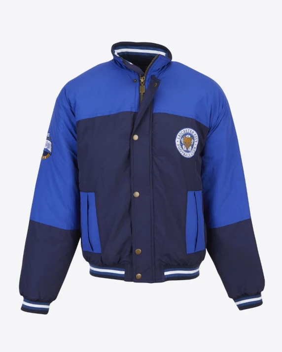 Leicester City 1990's Retro Bomber Jacket - Mens