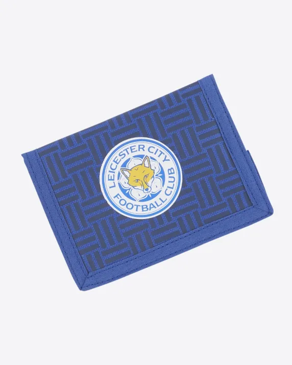 Leicester City Crest Velcro Wallet