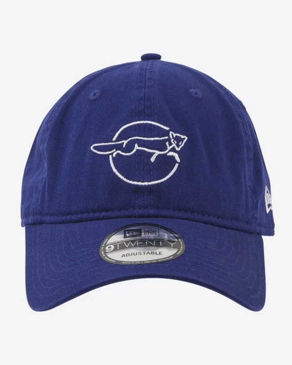 Leicester City New Era Blue Retro Running Fox 9TWENTY Adjustable Cap