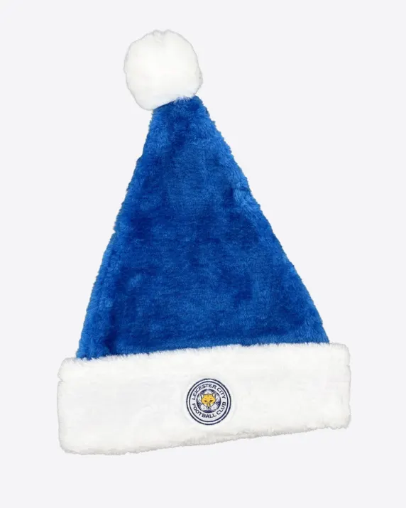 Leicester City Deluxe Christmas Santa Hat