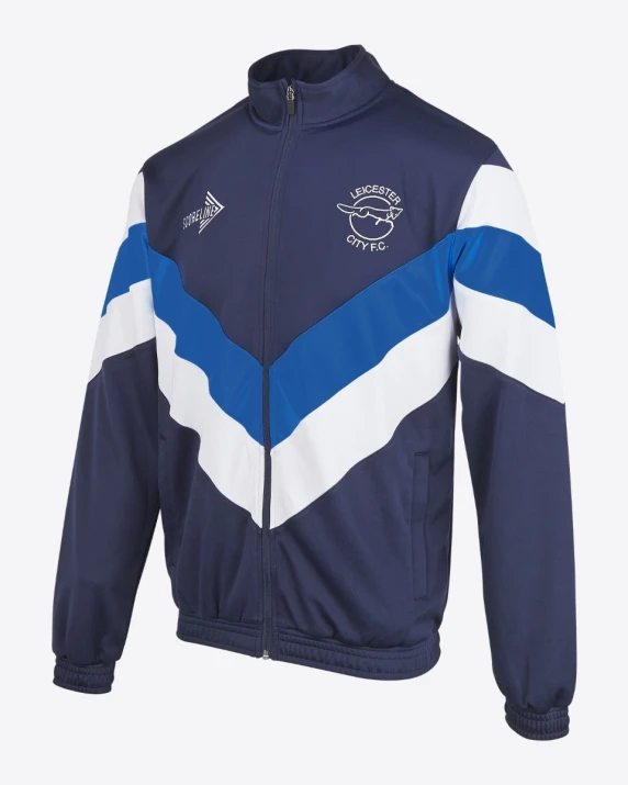 Leicester City Retro 1989 Track Jacket - Mens