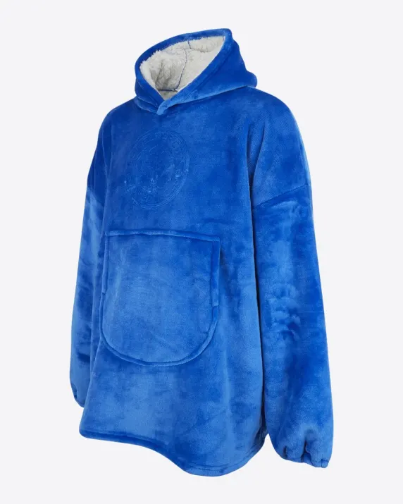 Leicester City Sherpa Crest Snuggle Hoody - Adult