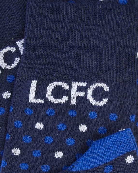 Leicester City Royal Dot Socks - Mens