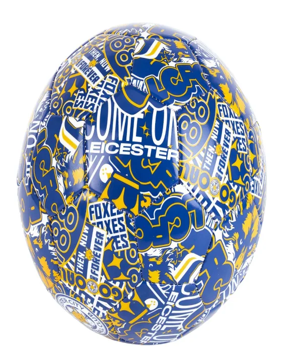 Leicester City Stickers Football - Size 5
