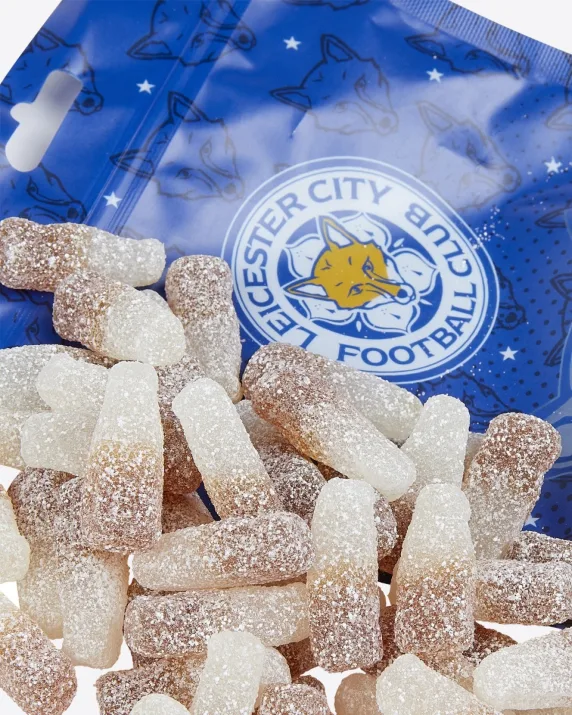 Leicester City Sweet Pouch - Fizzy Bottles