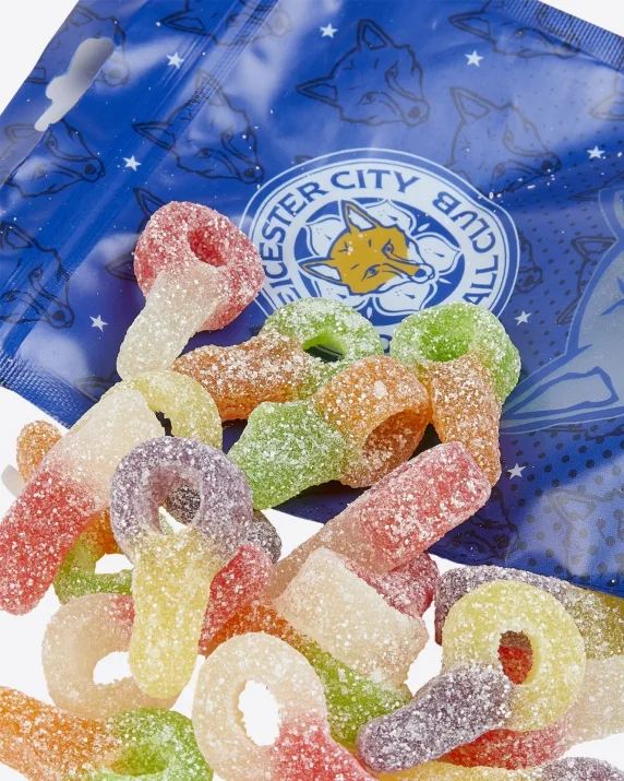 Leicester City Sweet Pouch - Fizzy Dummies