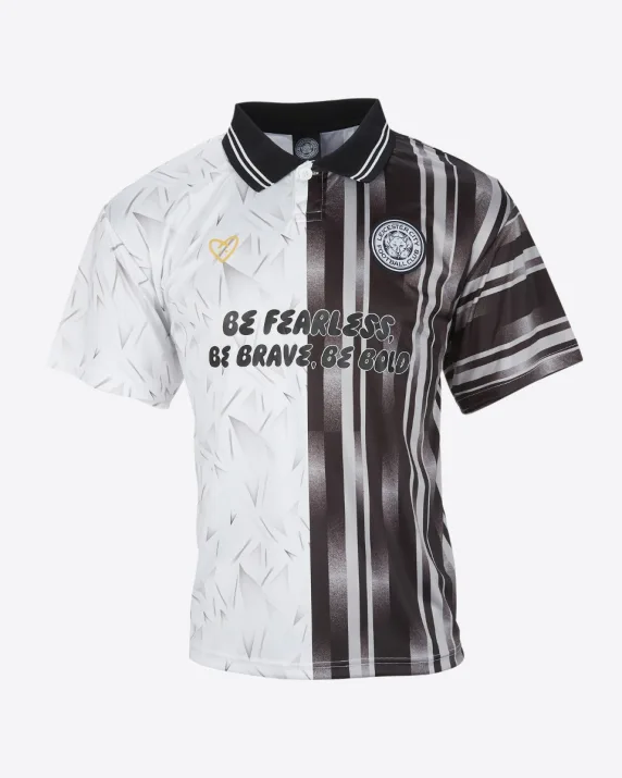 Leicester City Black/White Thai Street Jersey - Adults