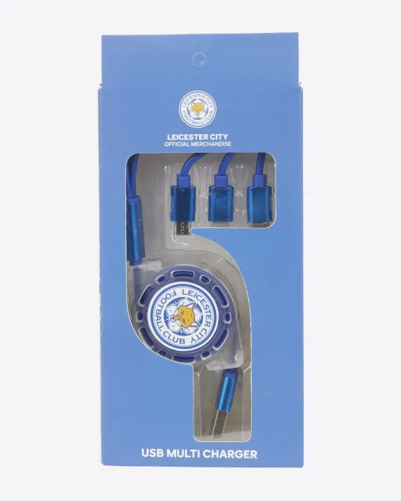 Leicester City USB Multi Charger