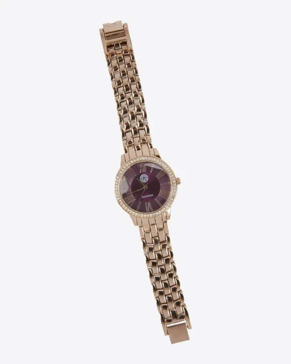Leicester City Gold/Maroon Watch - Womens