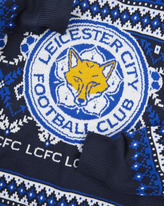 Leicester City Fairisle Christmas Jumper - Adults