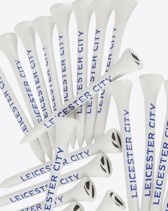 LCFC X TaylorMade - White Golf Tees - 20 Pack