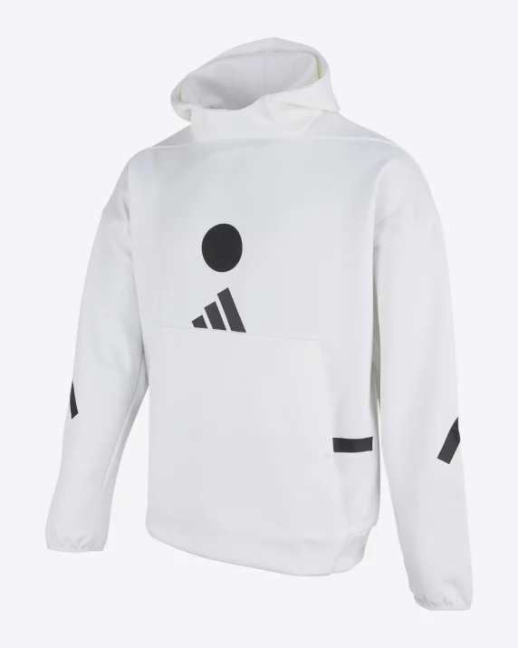 adidas Z.N.E White Hoody - Adults
