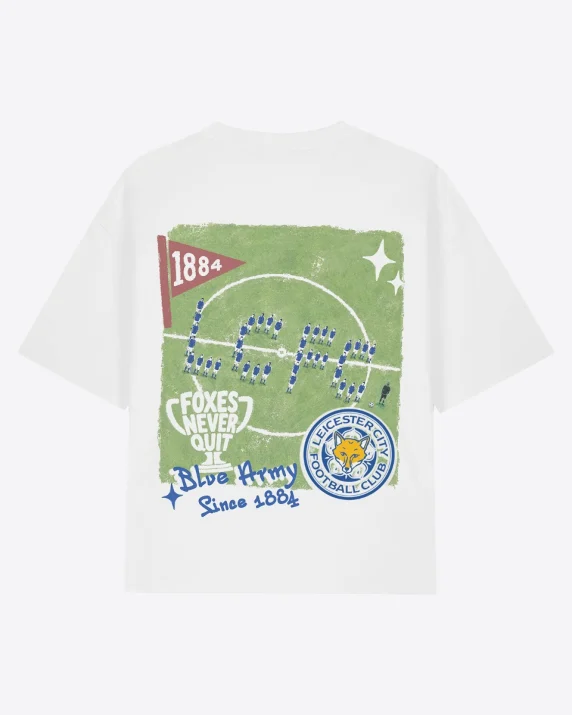 Leicester City Pitch T-Shirt - Kids