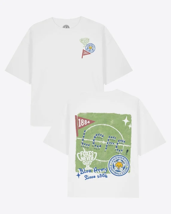 Leicester City Pitch T-Shirt - Kids