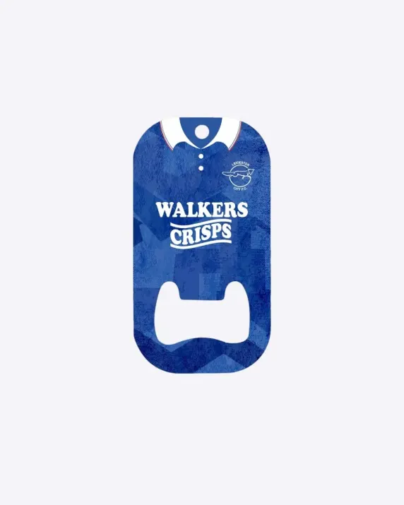 Leicester City Retro 1990 Home Bottle Opener
